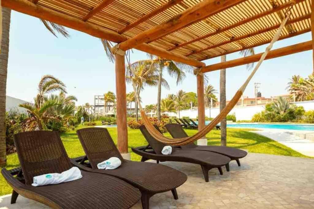 Hermoso Apartamento Con Club De Playa Acapulco Extérieur photo
